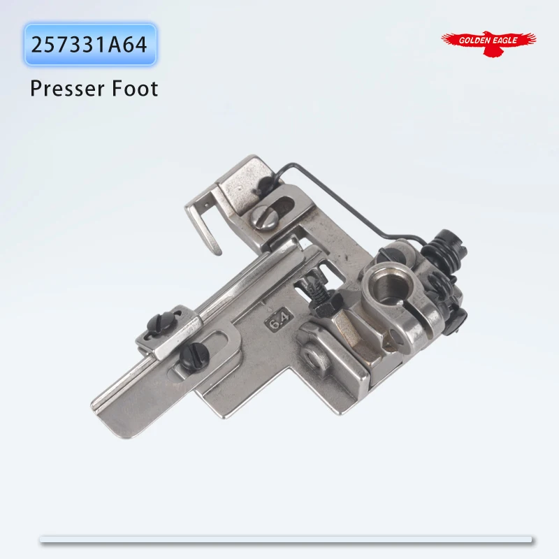 17-7500-1 قطعة قدم الضغط في ماكينة الخياطة يناسب كانساي SPECIAL WX8800 3-إبرة 1/4 بوصة ماكينة خياطة غرز صناعية مسافة إبرة 6.4 مللي متر