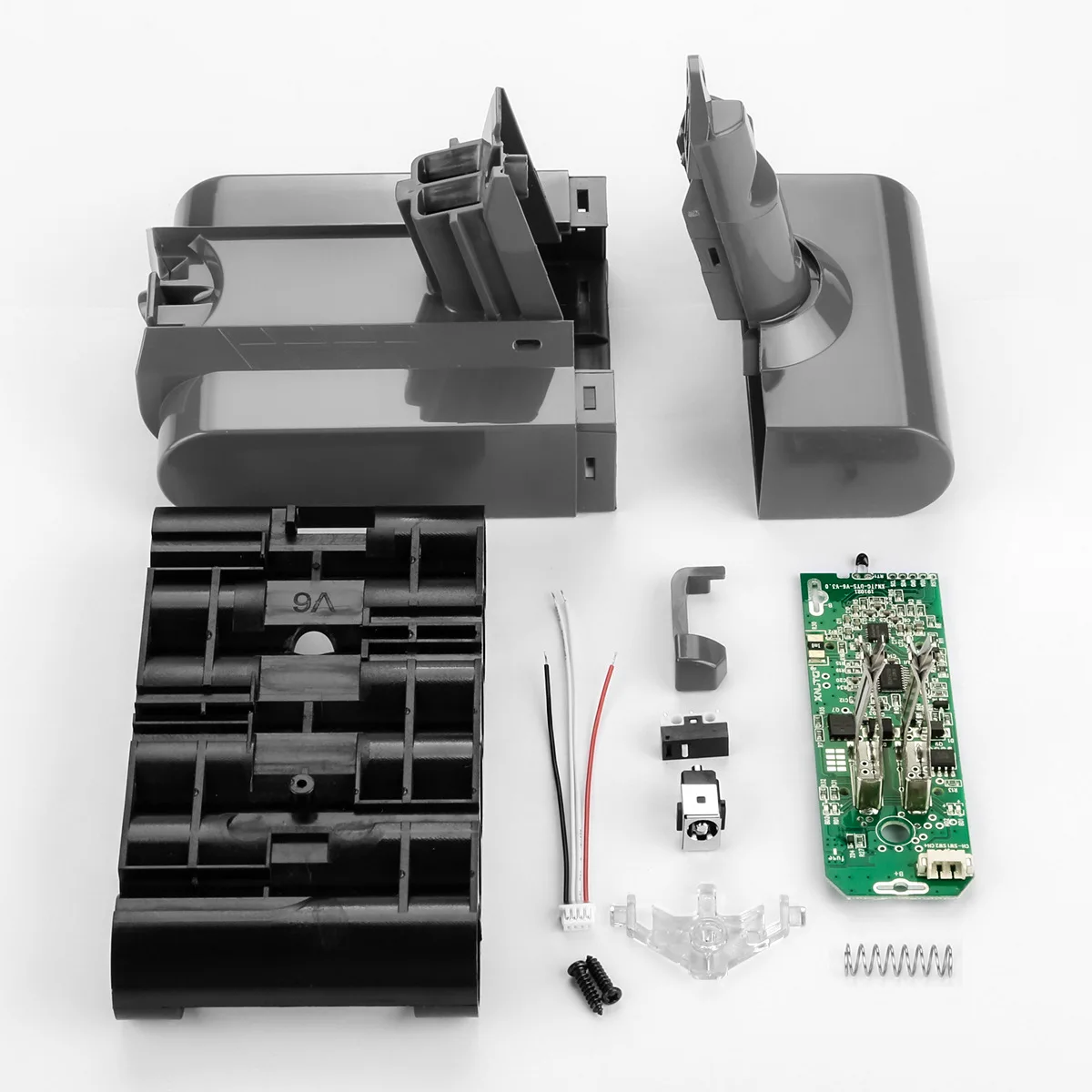 Battery Case and Printed Circuit Board for Vacuum Cleaner Ab/Solute SV12 Box