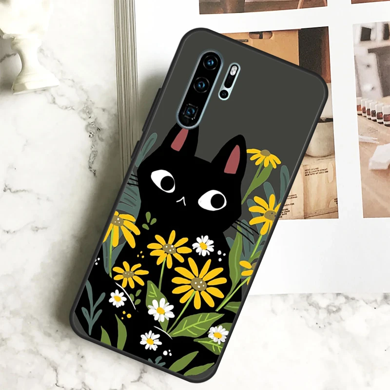 Daisy Flower Case For Huawei Nova 10 SE 9 5T 11i 8i 3i 11 Pro Y91 Y90 Y70 Y61 Y60 P30 P20 P40 Lite Cover