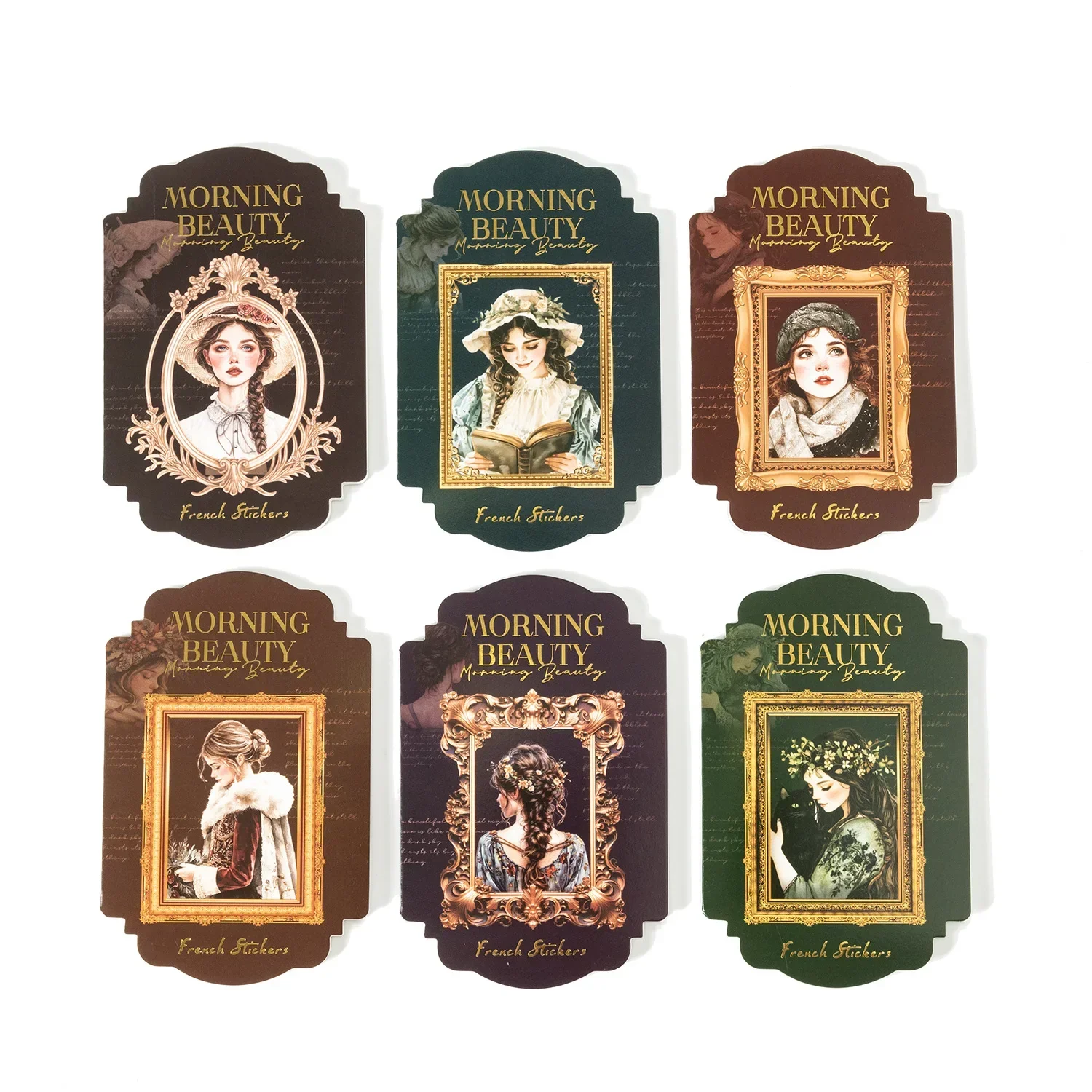 20 قطع الباردة التشجيع ملصق حزمة جمع الفرنسية سجل القصاصات شخصية لوازم صباح المجد شروق الشمس يوميا 145*86 مللي متر #2