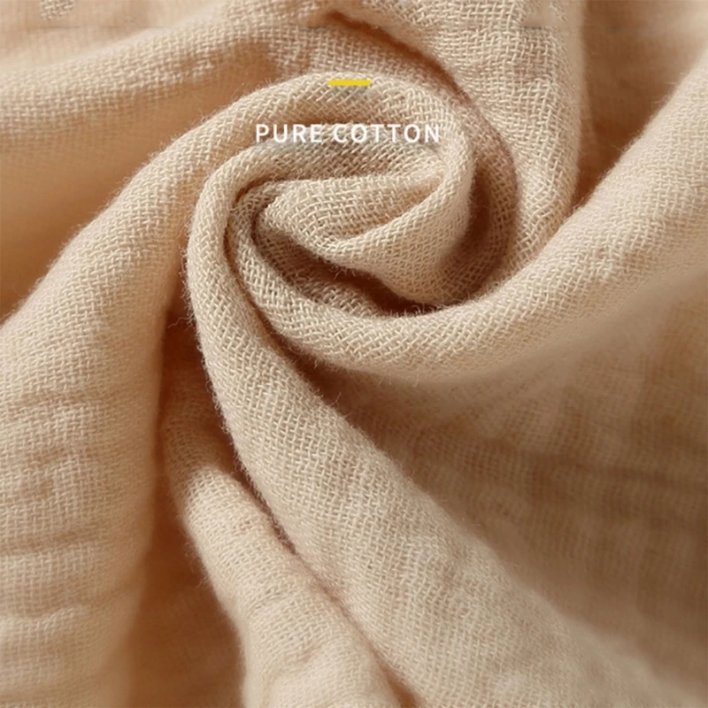 100% cotone organico mussola bavaglino farcito neonato placare asciugamano coperta di sicurezza bambino che dorme coccole asciugamano Facecloth