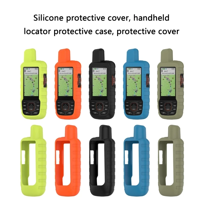 Screen Protector Silicone Case Cover For Garmin GPSMAP 66i 67i Handheld GPS protective case accessories