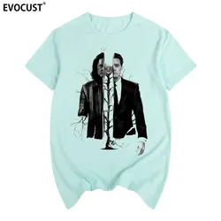 twin peaks 2019 men tops fashion Clothes T shirt Slim Fit Casual women tees funny tshirt