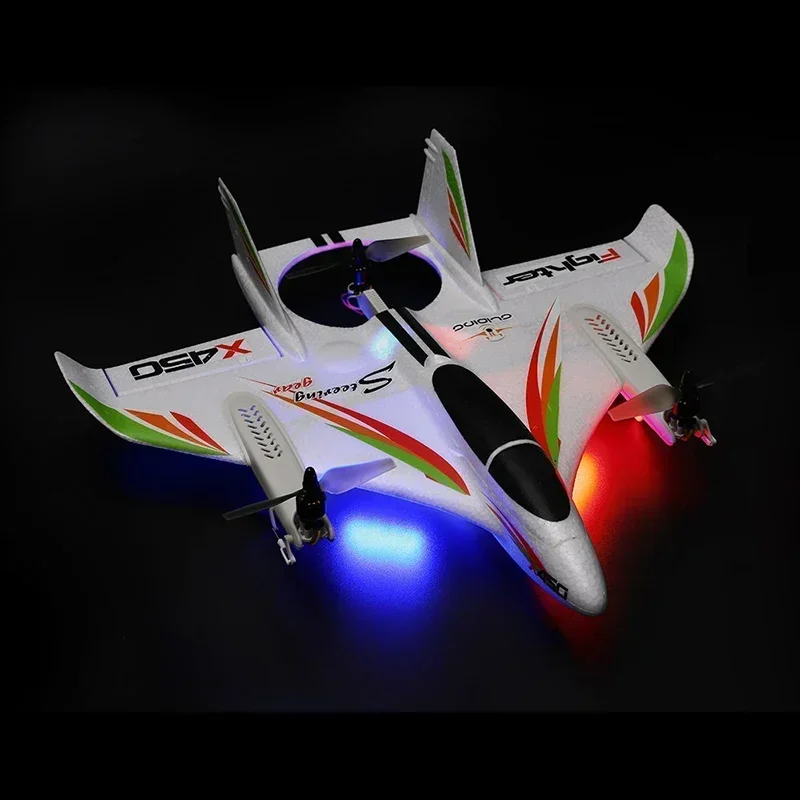 WLtoys XK X450 RC samolot 2.4G sterowanie radiowe szybowiec stałopłat zdalnie sterowany samolot 6CH 3D/6G helikoptery RC