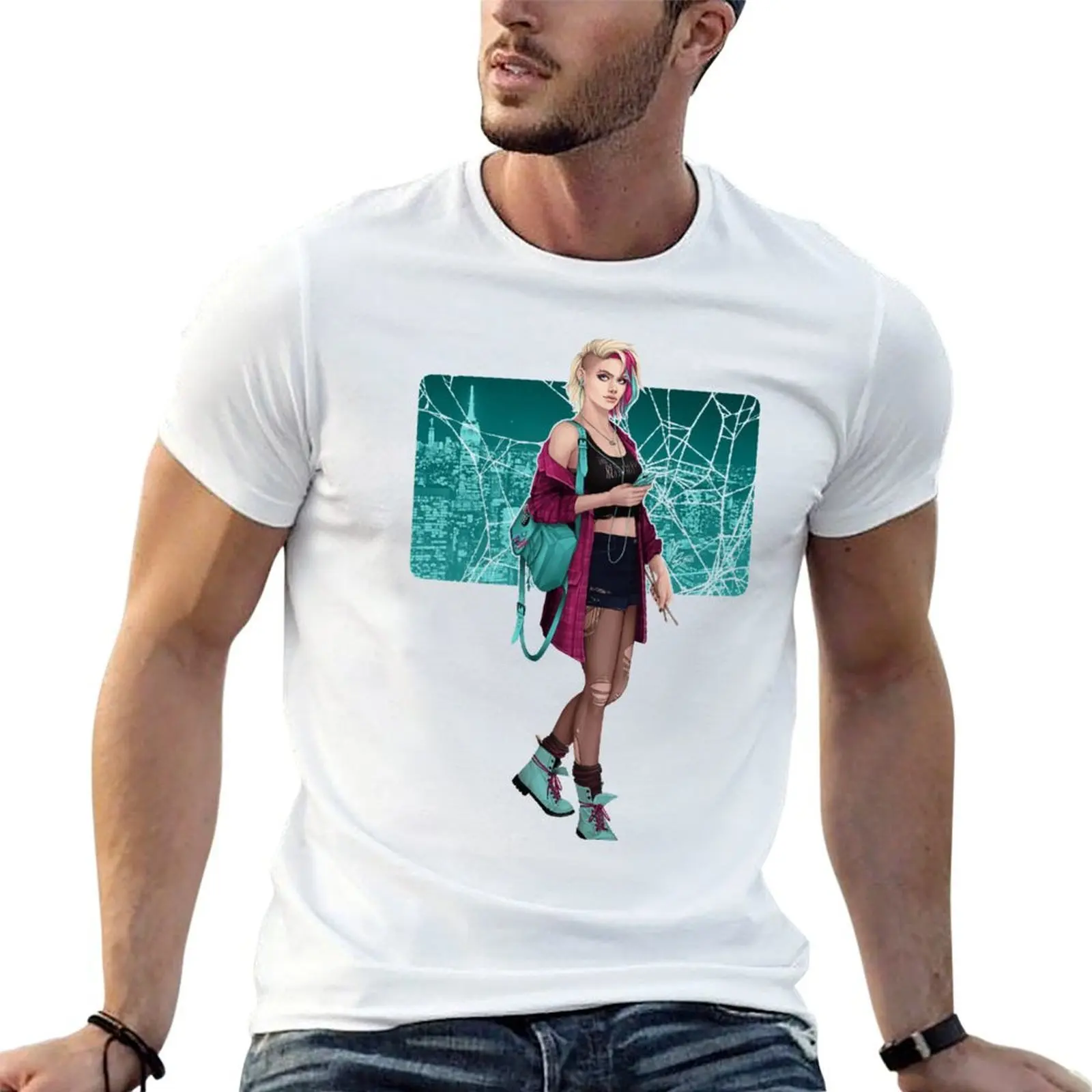 

NYC - Teal T-Shirt man t shirts cotton black cotton t-shirt plain for man package T-Shirt