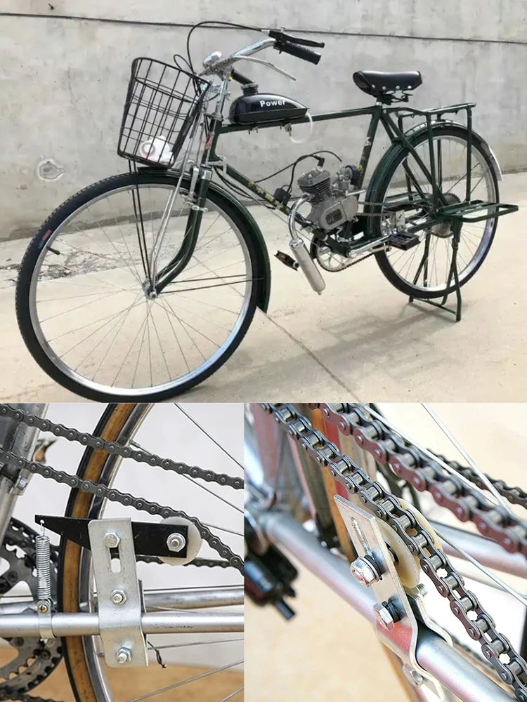 AliExpress 9mm Chain Roller Pulley Tensioner Roller For 49cc 60cc 66cc 80cc Gas 2 Stroke Engine Motor Bicycle Motorized Bike Parts