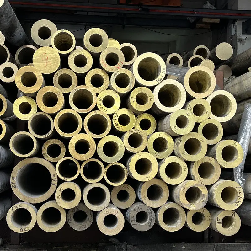 H59 Tin Bronze Tube/Bushing, Wear-Resistant Brass Sleeve, 13-40mm OD 6-30mm ID x 500mm Length, Various Sizes