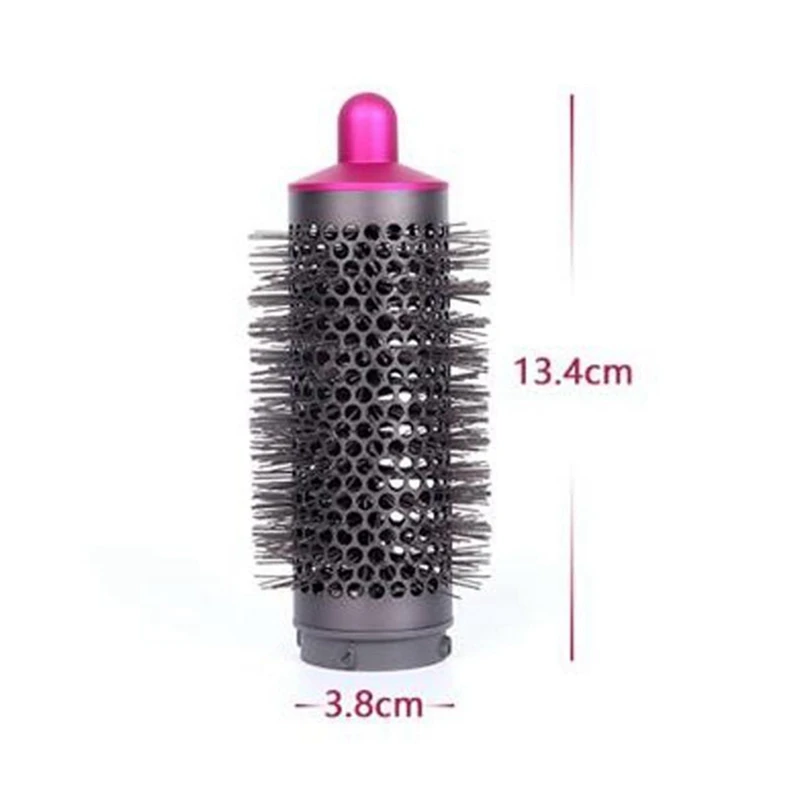 Cylinder Comb Wide Tooth Comb For Dyson Supersonic Hair Dryer Curling Attachment Fluffy Straight Hair Styler Nozzle Tool