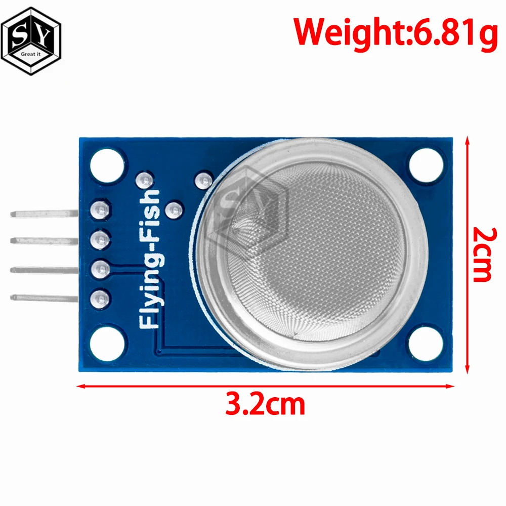 Модуль датчика обнаружения газа