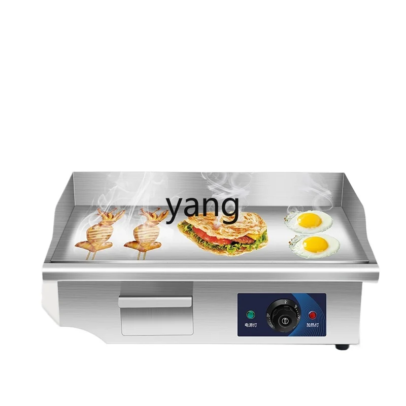 YJQ Pancake Machine Electric Teppanyaki Equipment Gas Baking Cold Noodle Machine Stall