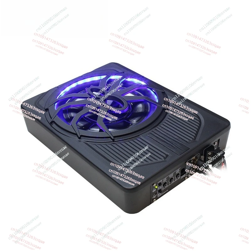 

10-Inch Car Stereo Modified Spider with Light High-power Active Car Ultra-thin Subwoofer 800W