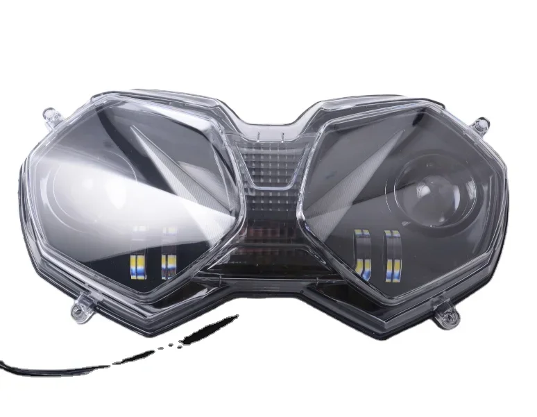 

YongJin светодиодная мотоциклетная фара со сменной фарой «ангельские глазки» для мотоцикла Triumph tiger 800