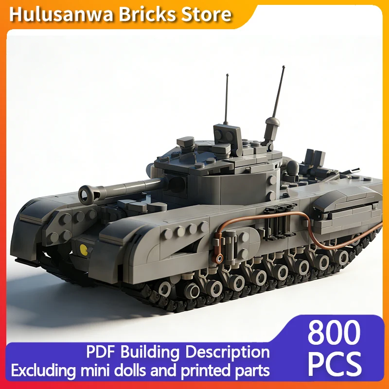modele-de-char-lourd-britannique-moc-briques-de-construction-equipement-de-guerre-technologie-modulaire-cadeaux-jouets-d'assemblage-pour-enfants-ensemble-de-jouets-pour-les-fetes