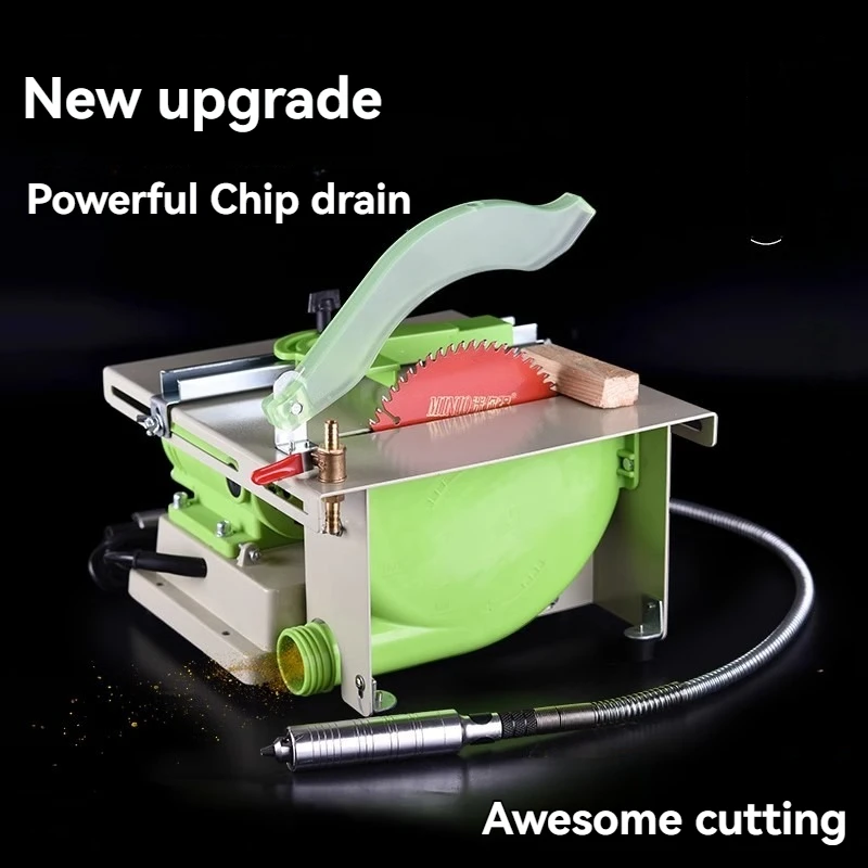 Large Power Mini Strong Polishing Cutting Machine Table Grinder Table Saw Multifunctional Small Jade Grinding Machine