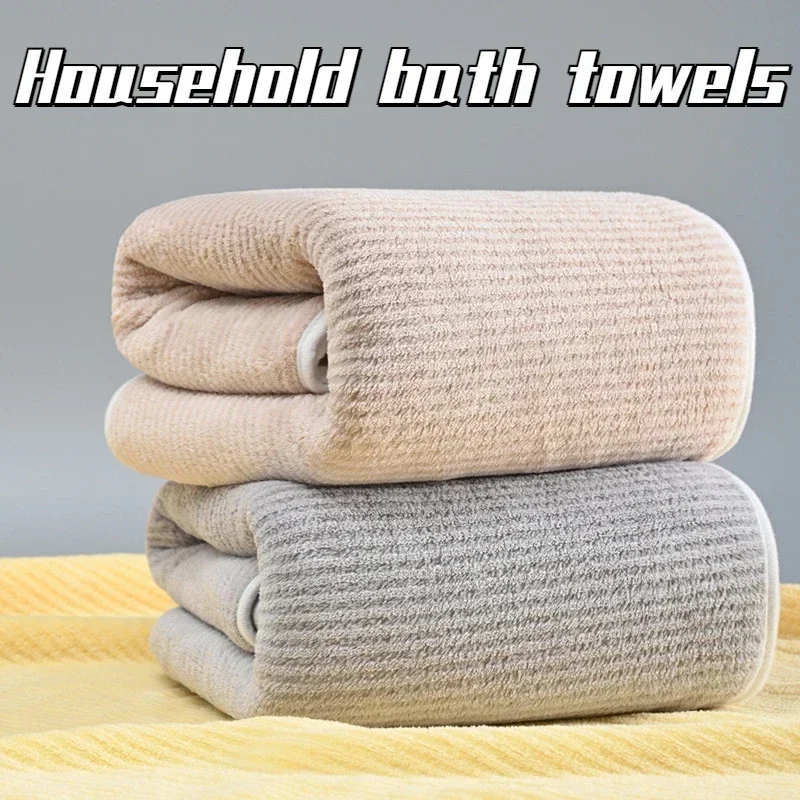 

Thickened Bath Towels for The Body Microfiber Towel for Gym Sports Shower Robe for Household Bath Towels Towels Bathroom