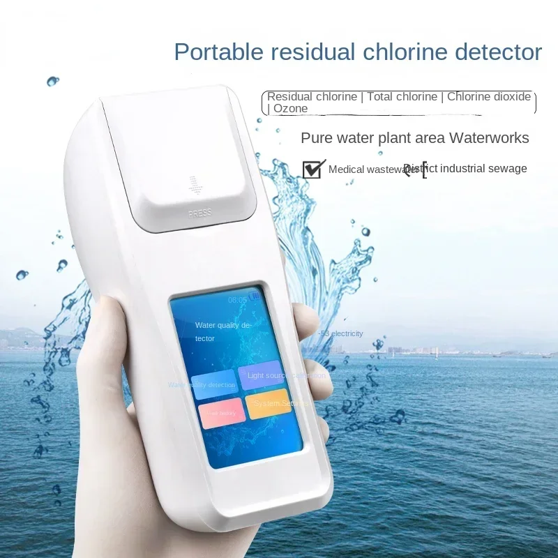 Hot Sales Portable Residual Chlorine Online Detector, Multifunctional, Multi Parameter Wastewater Self-contained