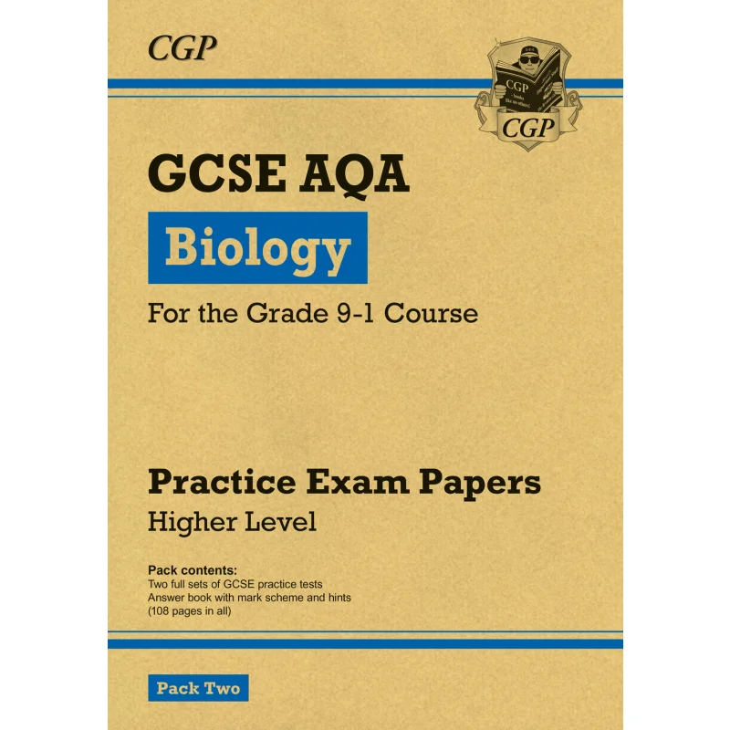 

Бумага для практики по биологии GCSE AQA. Высший пакет. 2 книги CGP. Публикации группы координации. 9781782948384. Книга.