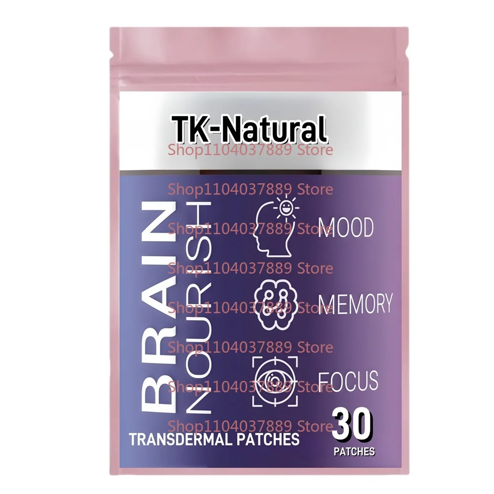 

30 пластырей для поддержки мозга, прозрачные пластыри с грибами льва для памяти и фокусировки