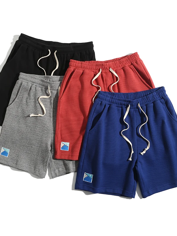 

Premium Cotton Leisure orts Men's Loose Fit Spor Beach Pants Straight Leg Cut Summer Collection Casual Wear