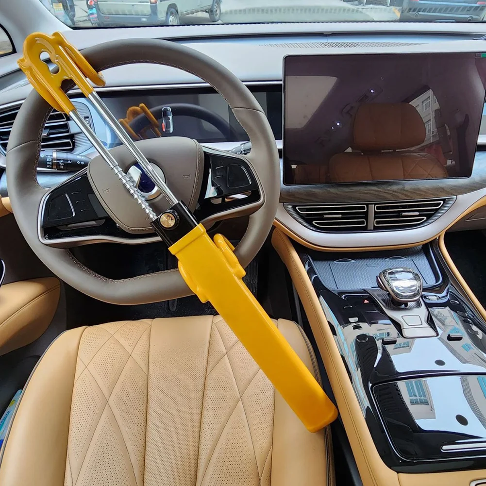 

Противоугонное устройство с 2 ключами, универсальный замок для колес автомобиля, подходит для легковых автомобилей, грузовиков, фургонов и внедорожников