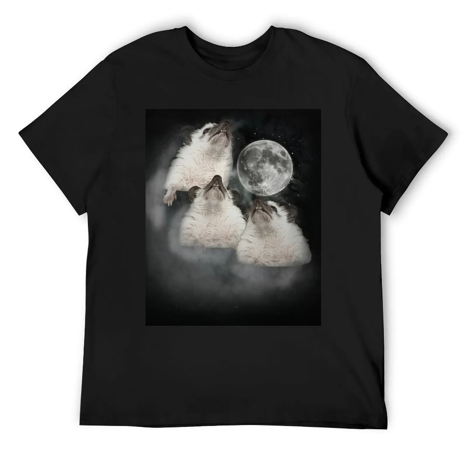 Three Hedgehog Moon T-Shirt