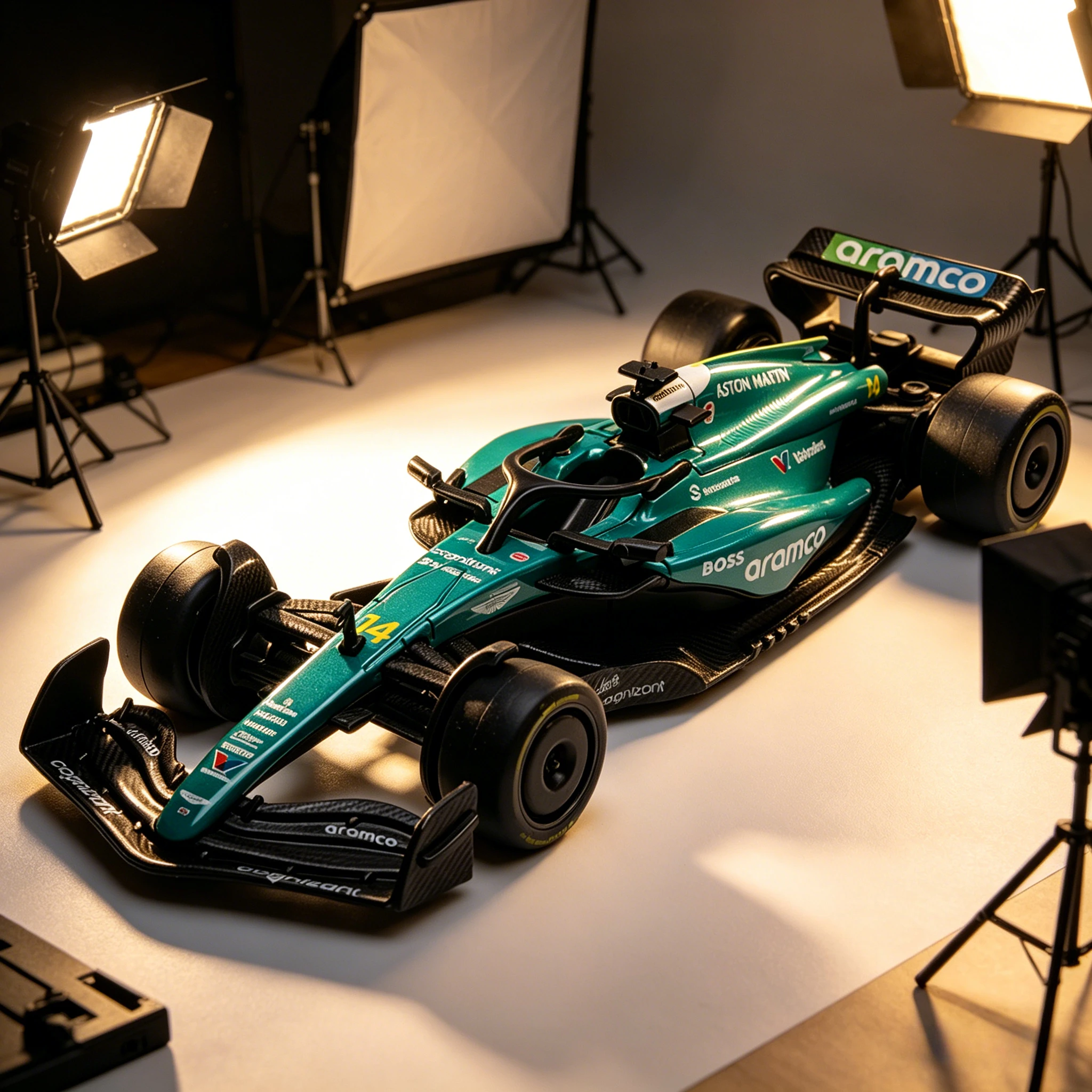 

1:43 F1 Racing Cars Diecast Alloy Model Toys Rubber Tires Exquisite Body High Simulation Models Bookshelf Decorations