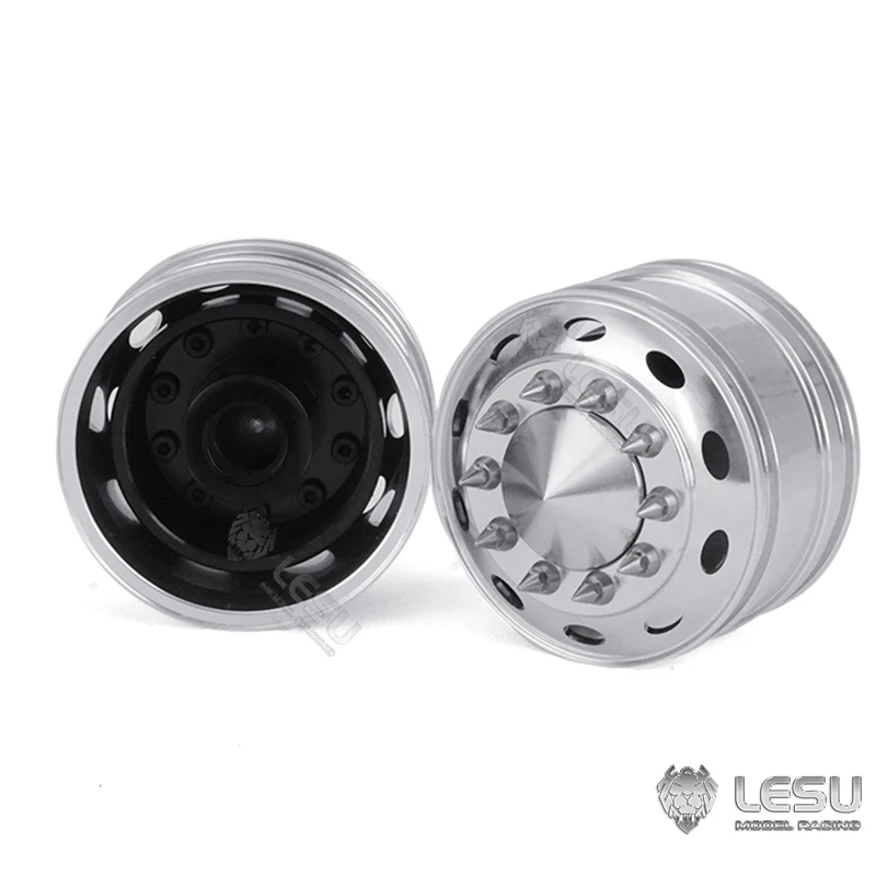 LESU Bearing Brake Metal Front Wheel Hub DIY 1/14 Tamiyayaa RC Truck Car Model Parts Outdoor Toys TH20213