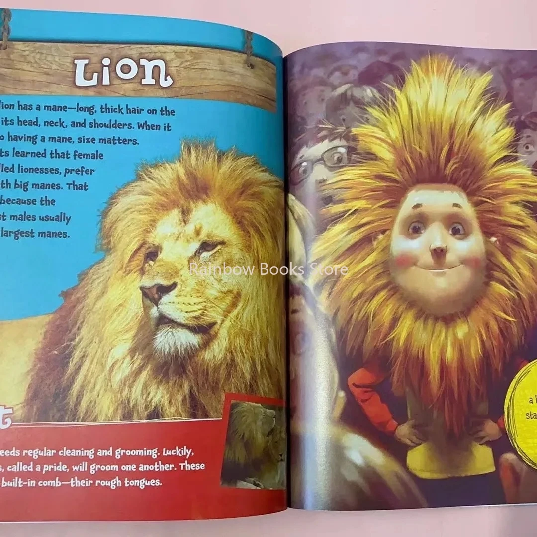 Popular Inglês Picture Book das crianças, e se você tem, orelhas, dentes, cabelo, pés, olhos, nariz, cauda, Inglês Ciência, 12 livros Set