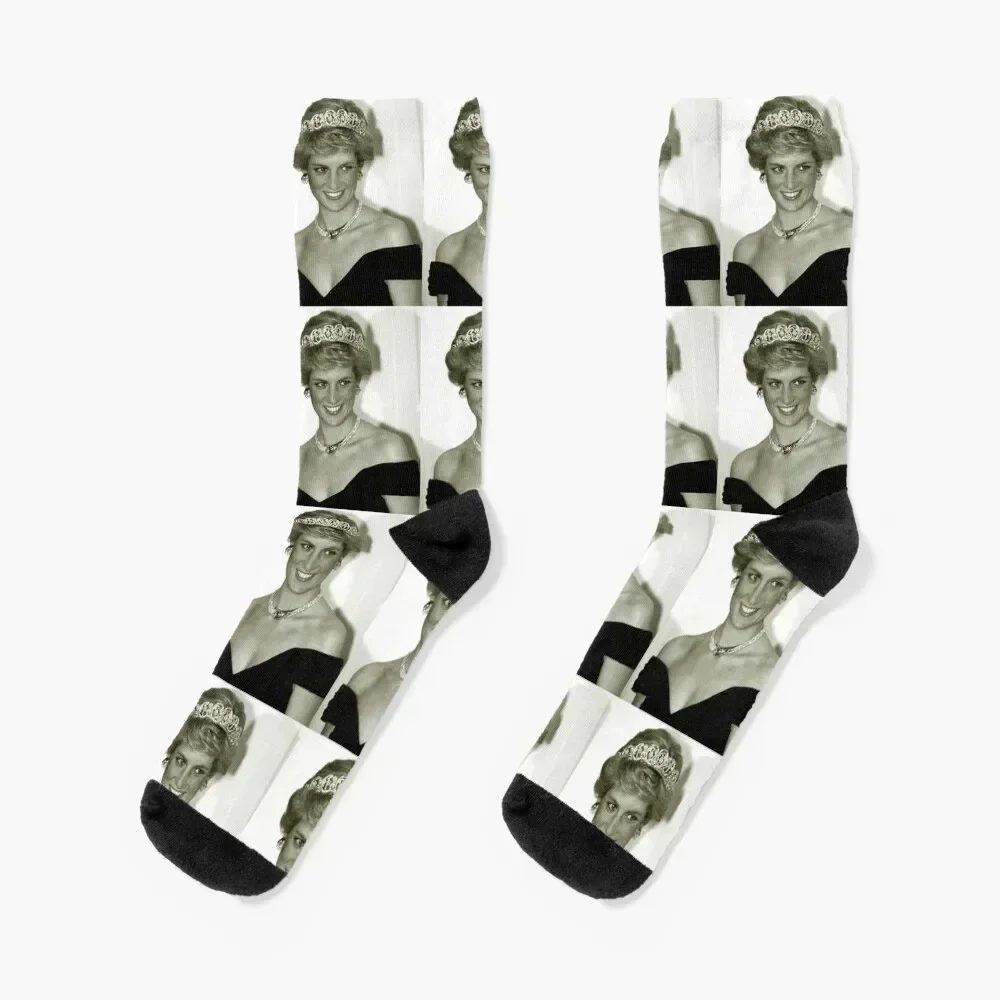 

Princess Lady Diana Socks winter gifts custom Socks For Man Women's