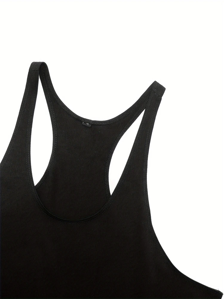 Summer New Men's Tank Top Quick Dry Fitness Tank Top Breathable Comfortable Casual Tank Top Running Pattern Printed Tank Top image 5