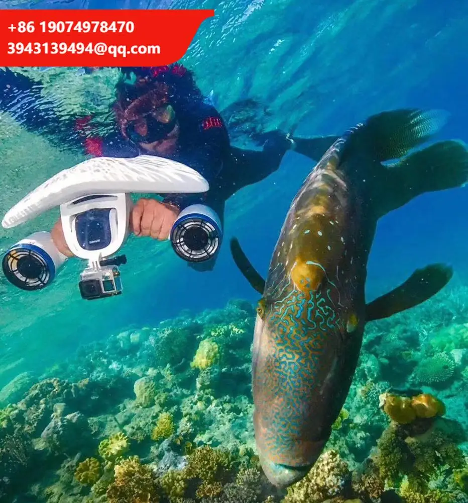 

Sublue White Shark MIX Underwater Booster Home Delivery Express Swim & Dive Gear Accessory White Scooter With Propeller