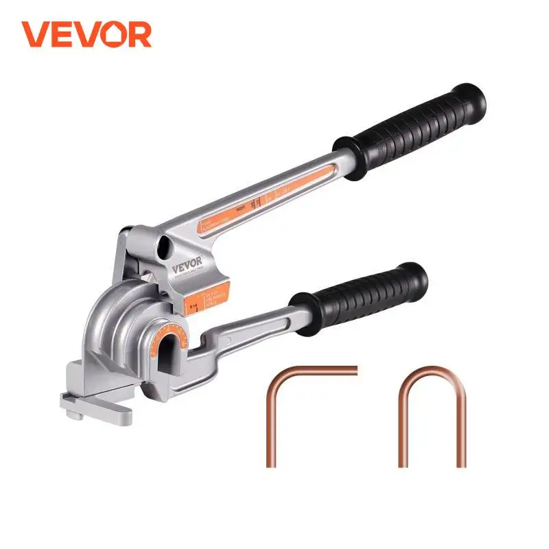 VEVOR Pipe Tube Bender 3 in 1 Manual Copper Tube Bending Aluminum Pipe Bender Tool for HVAC Air Conditioning Refrigerator Repair