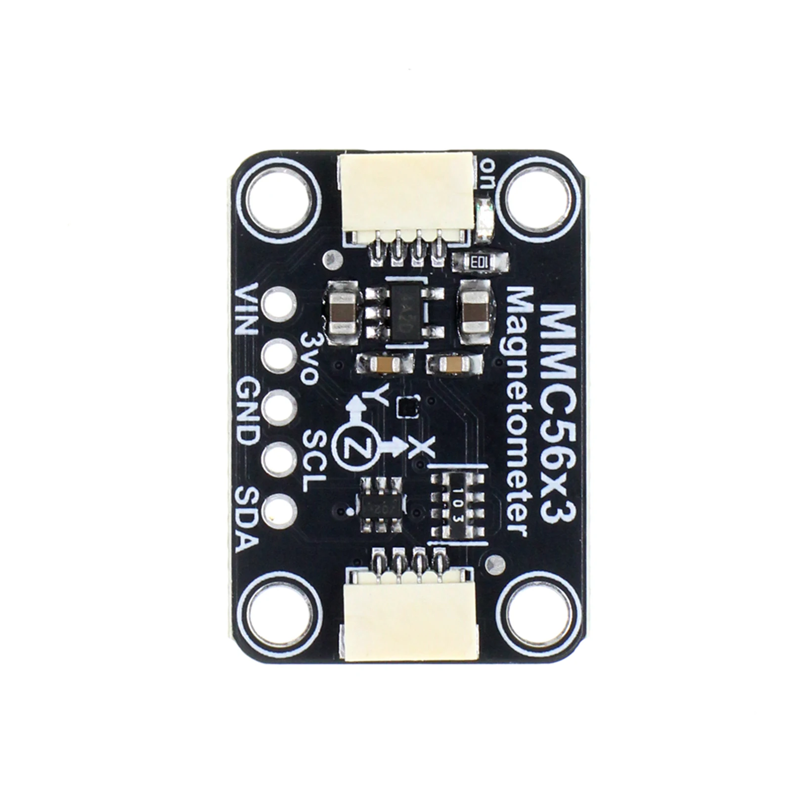 Triple-Axis Magnetometer MMC5603 Module 20-Bit High Accuracy STEMMA QT Qwiic I2C ±30 Gauss 2.2V-3.6V PCB