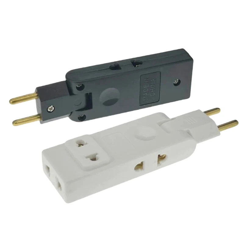 【C】4 In 1 Wall Outlet Extension EU Electrical Socket 180 Degree Plug Adapter Travel Aadapter Portable Power Converter view 3