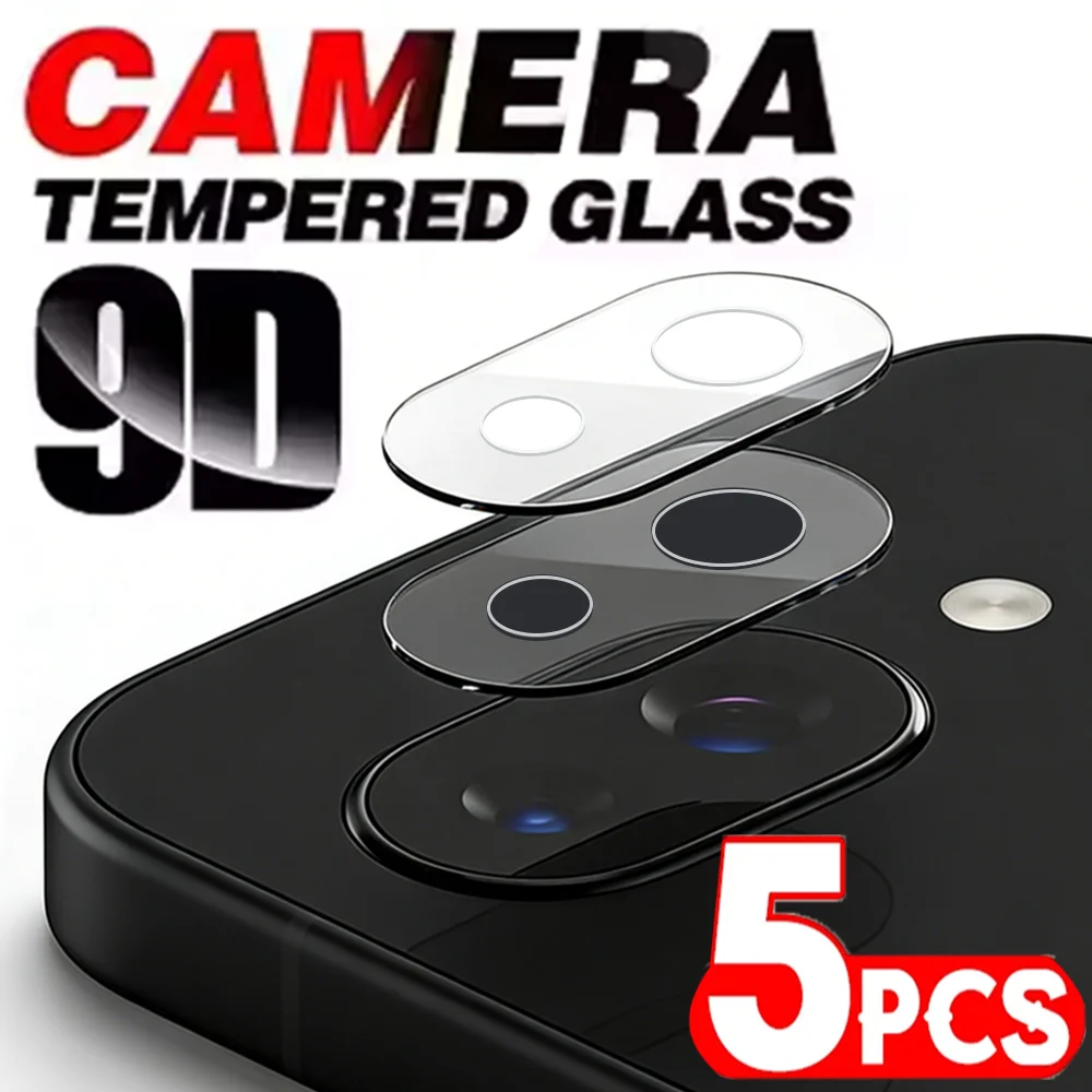 

1-5Pcs HD Clear Tempered Glass Camera Protector for Google Pixel 10a Back Cover Lens Glass 3D Curved Camera Films for Pixel 10A