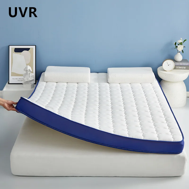 UVR Thailand Natural Latex Mattress Slow Rebound Memory Foam Filled Home Cushion Student Bedroom Tatami Double Bed Full Size