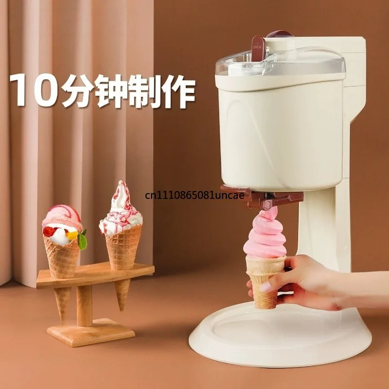 Automatic Small Desktop Ice Cream Maker Household Kids Homemade Cone Making Equipment Hot Sale