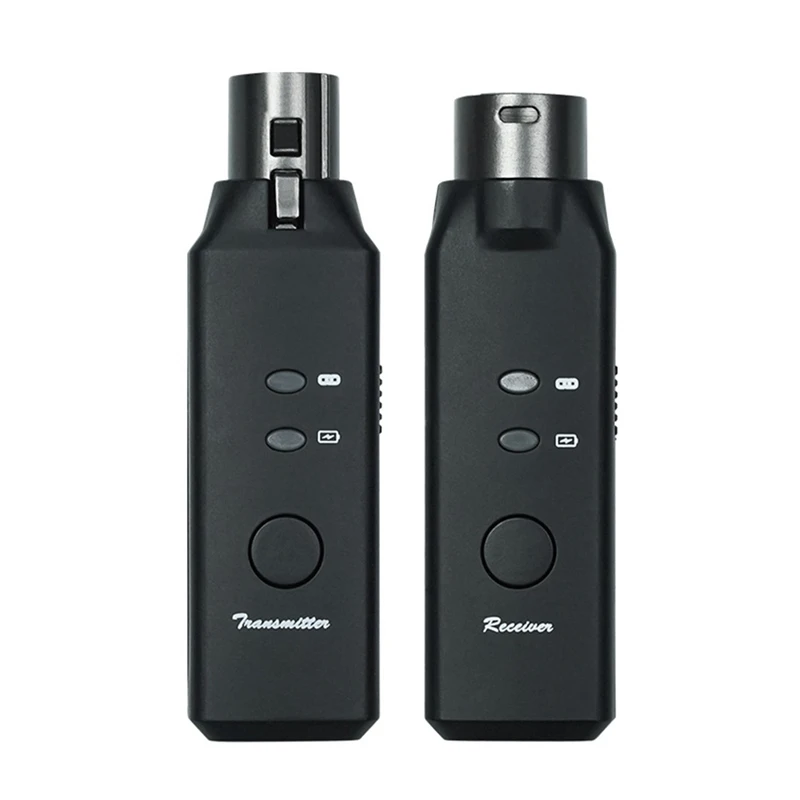 

SOSW-M-VAVE WP-7 2.4G Wireless Microphone Xlr Transmitter Receiver Converter For Dynamic Microphones Dual-Channel