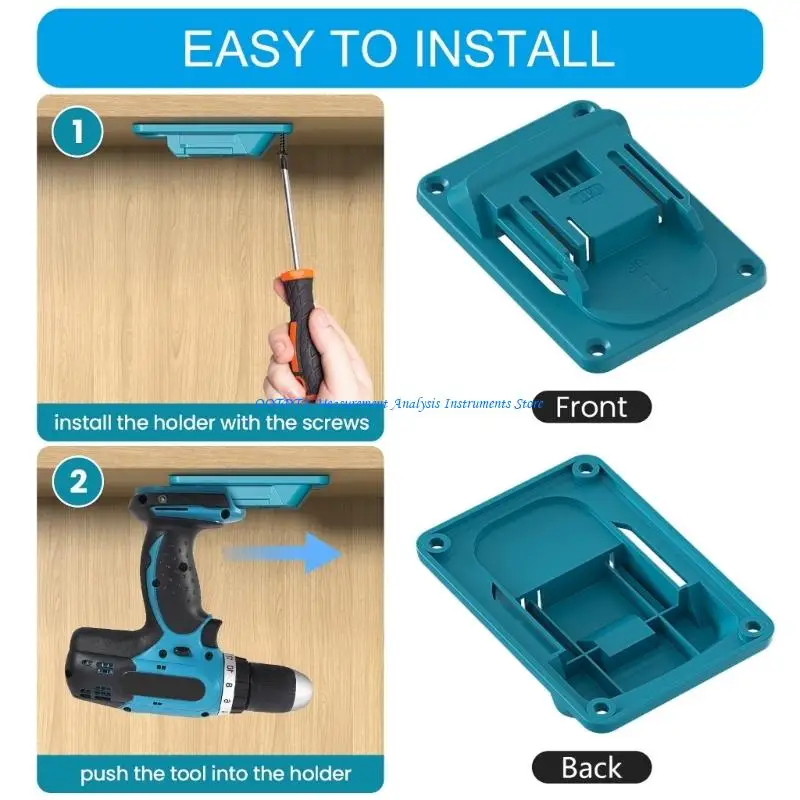 367D Power Tool Wall Brackets Nonslip Fast Assembly Requires Minimal Space