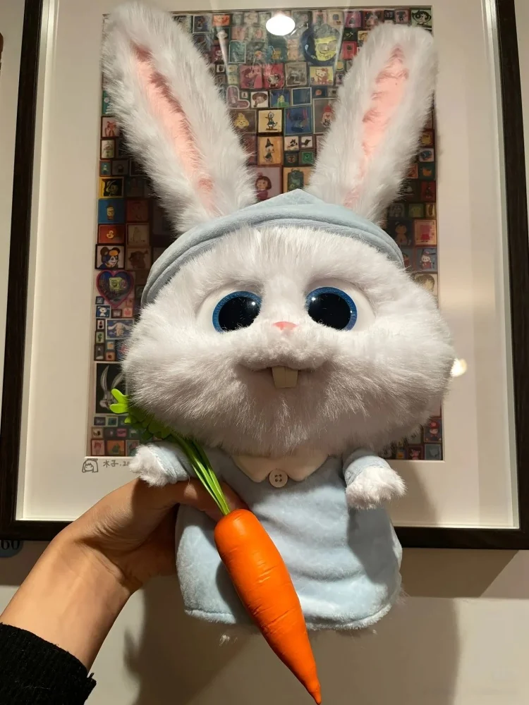 

Disney the Secret Life of Pets Cute Rabbit Leader Plush Doll Soft Toy for Girls Room Decor Ideal Birthday & Holiday Gift