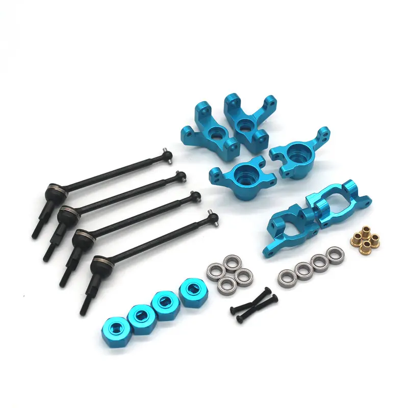 Metal Accessories Wltoys 124008 124010 144001 144010 124007 124017 124019 124007 AM-X12 14015 14005E Remote Control Car Parts 4