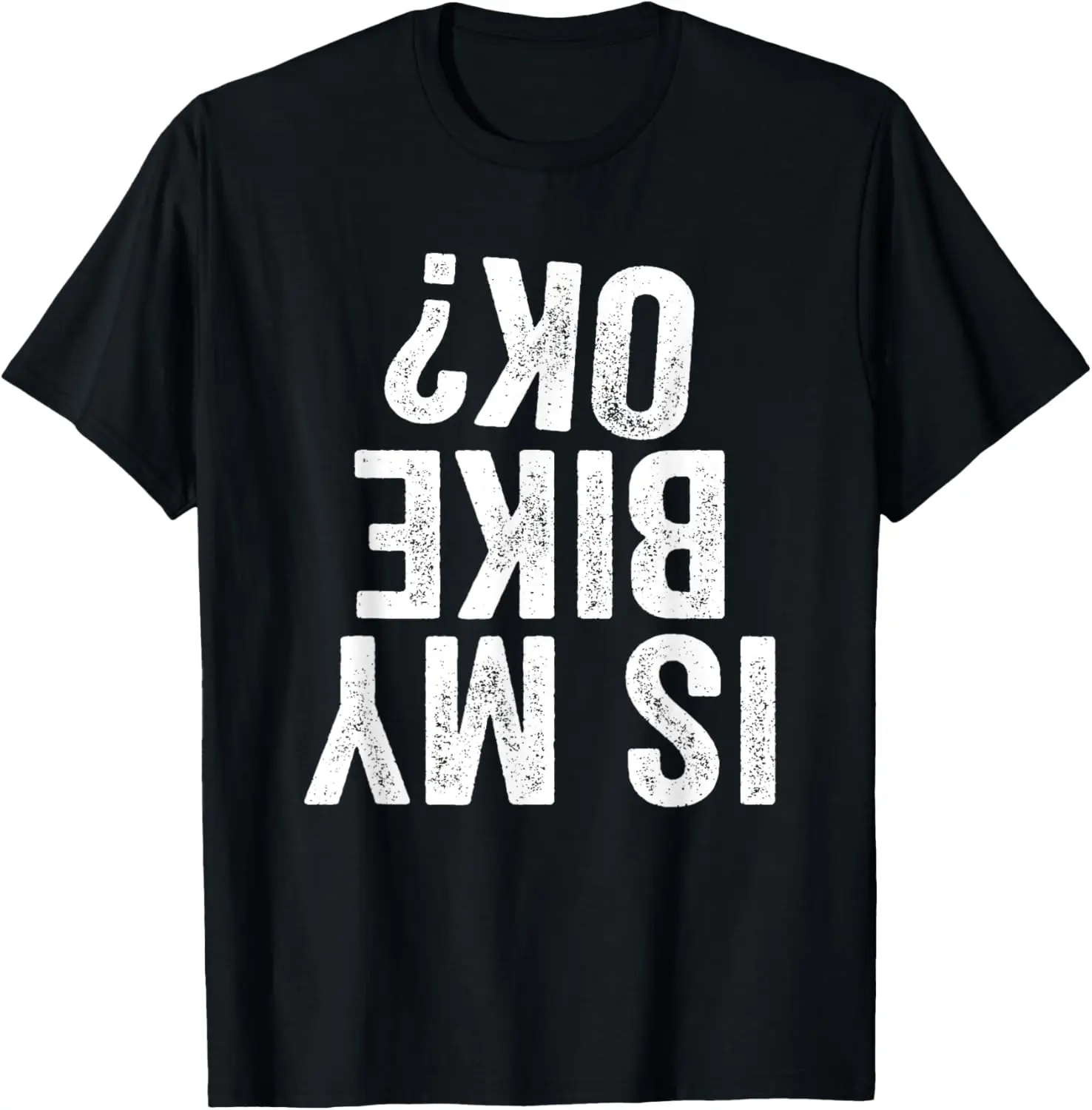 هل دراجتي موافق؟ مضحك دراجة نارية الترابية دراجة السائق تي شيرت هدية تي شيرت