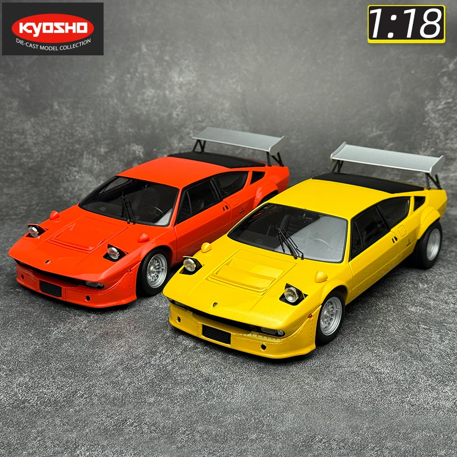 

KYOSHO Diecast model 1/18 scale Urraco Rally Car model Static decoration Holiday gift collection