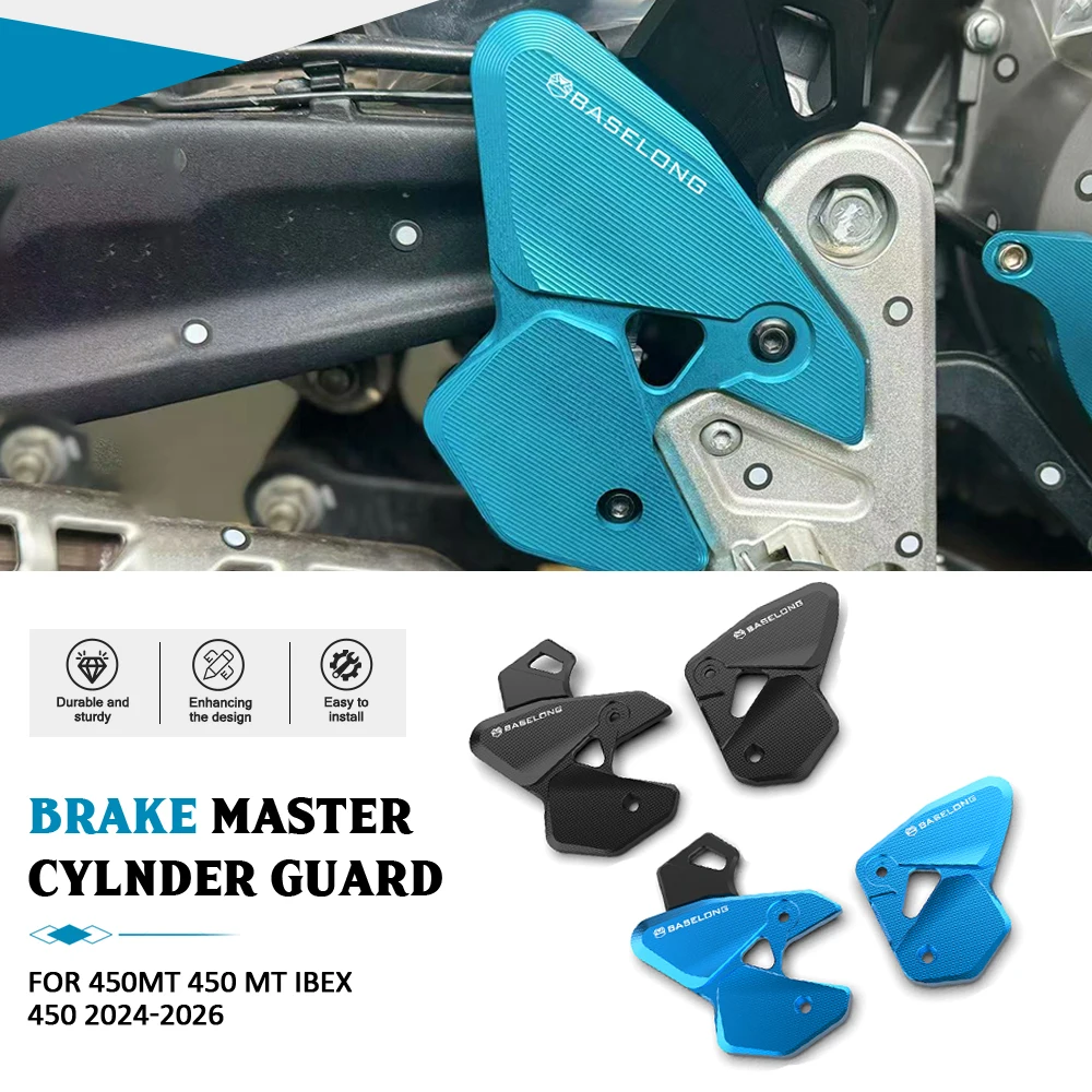 

FOR CFMOTO CF MOTO 450MT 450 MT 2024-2025-2026 Motorcycle Rear Heel Guard Cover Foot Peg Rest Protector Ibex 450 Ibex450 800NK