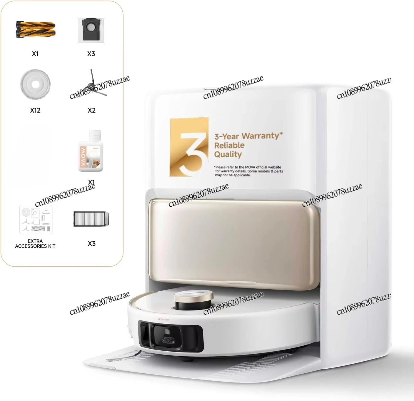 

V50 Ultra-complete Robot Vacuum Cleaner Combination Mop 24KPa Super Suction Obstacle Avoidance Household Pet AI