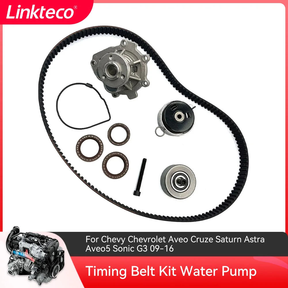 

Timing Belt Kit Water Pump For Chevy Chevrolet Aveo Cruze Saturn Astra Aveo5 Sonic G3 09-16