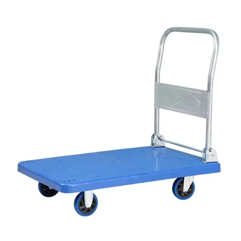 4 Wheels Hand Trolley Folding Tool Cart with Wheels