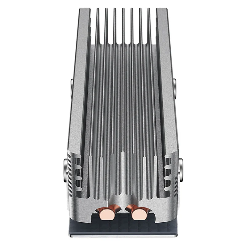AA87 Radiator SSD 2280 SSD Radiator do M.2 Nvme 2280 SSD 2 rurki cieplne M.2 SSD Radiator szary
