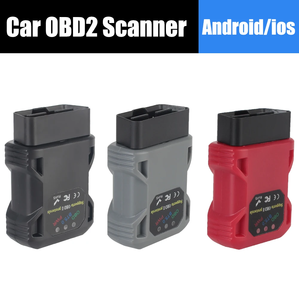 Car Diagnostic Tool ELM327 V1.5 For Android/IOS Windows OBD2 Scanner Code Reader OBD II Bluetooth 5.0