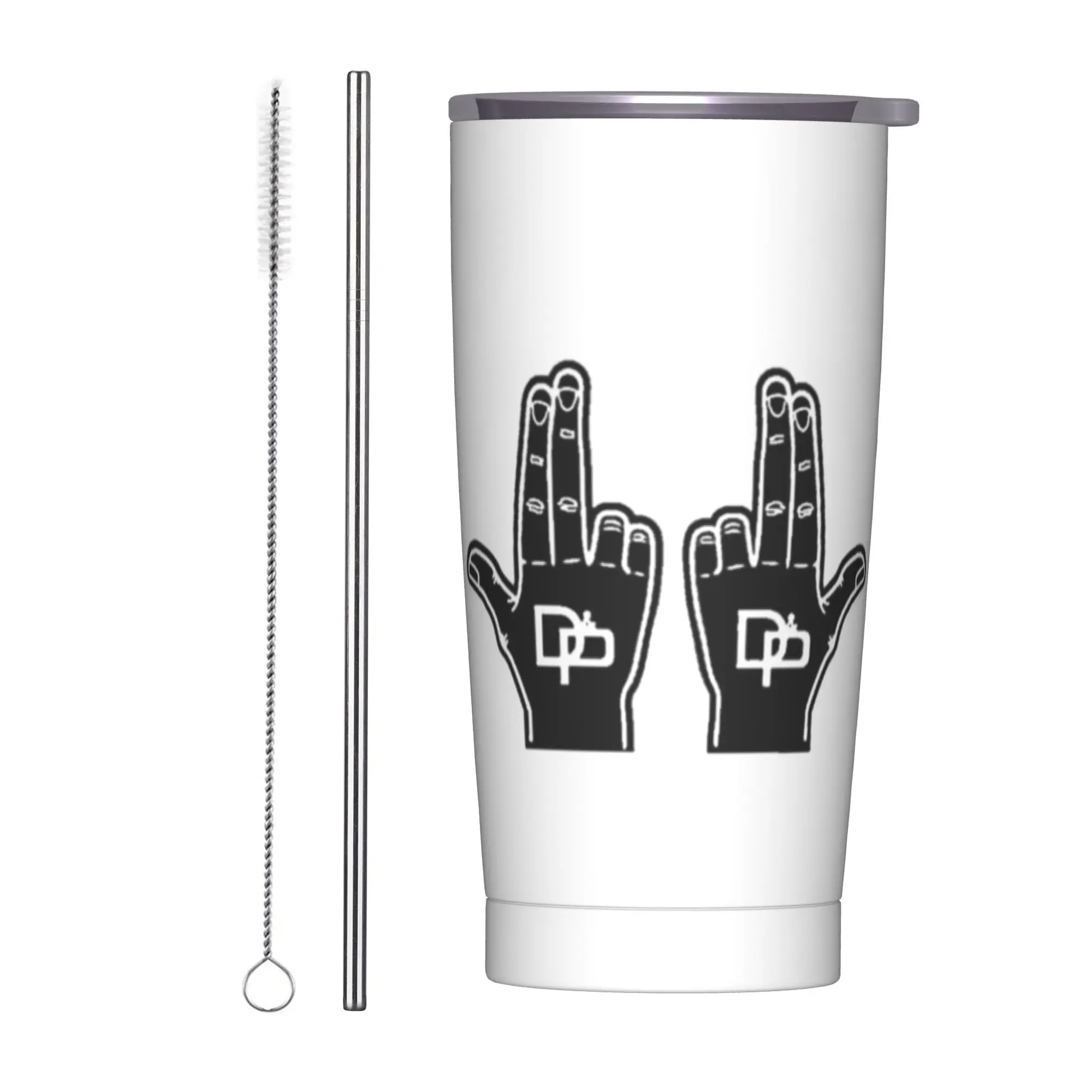 Stainless Steel Tumbler Jul DP Rapper Thermal Cups  Insulated Cold and Hot Car Mugs Travel Water Bottle